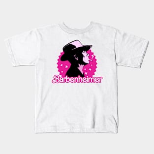 Barbenheimer Robert Pinkness Kids T-Shirt